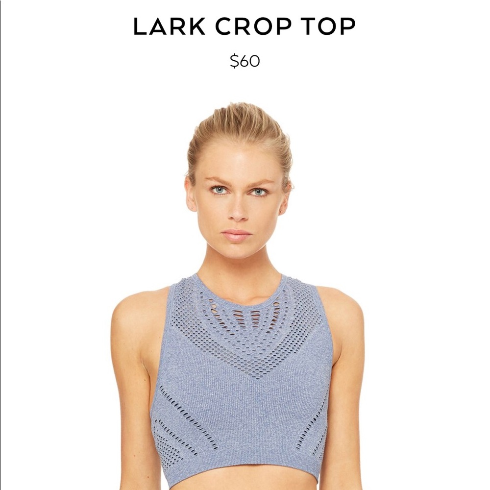 Alo yoga lark crop top